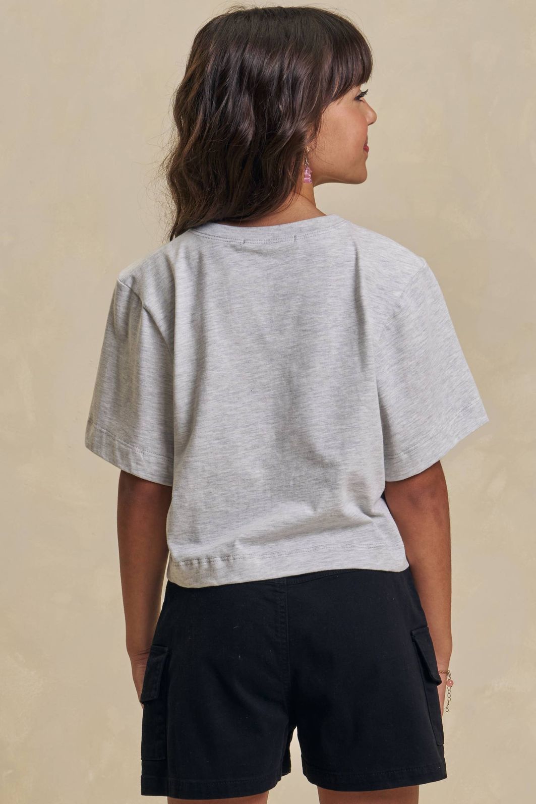 Blusa em meia malha 95055 Lilimoon Teen Menina Blusa em meia malha 95055 Lilimoon Teen Menina