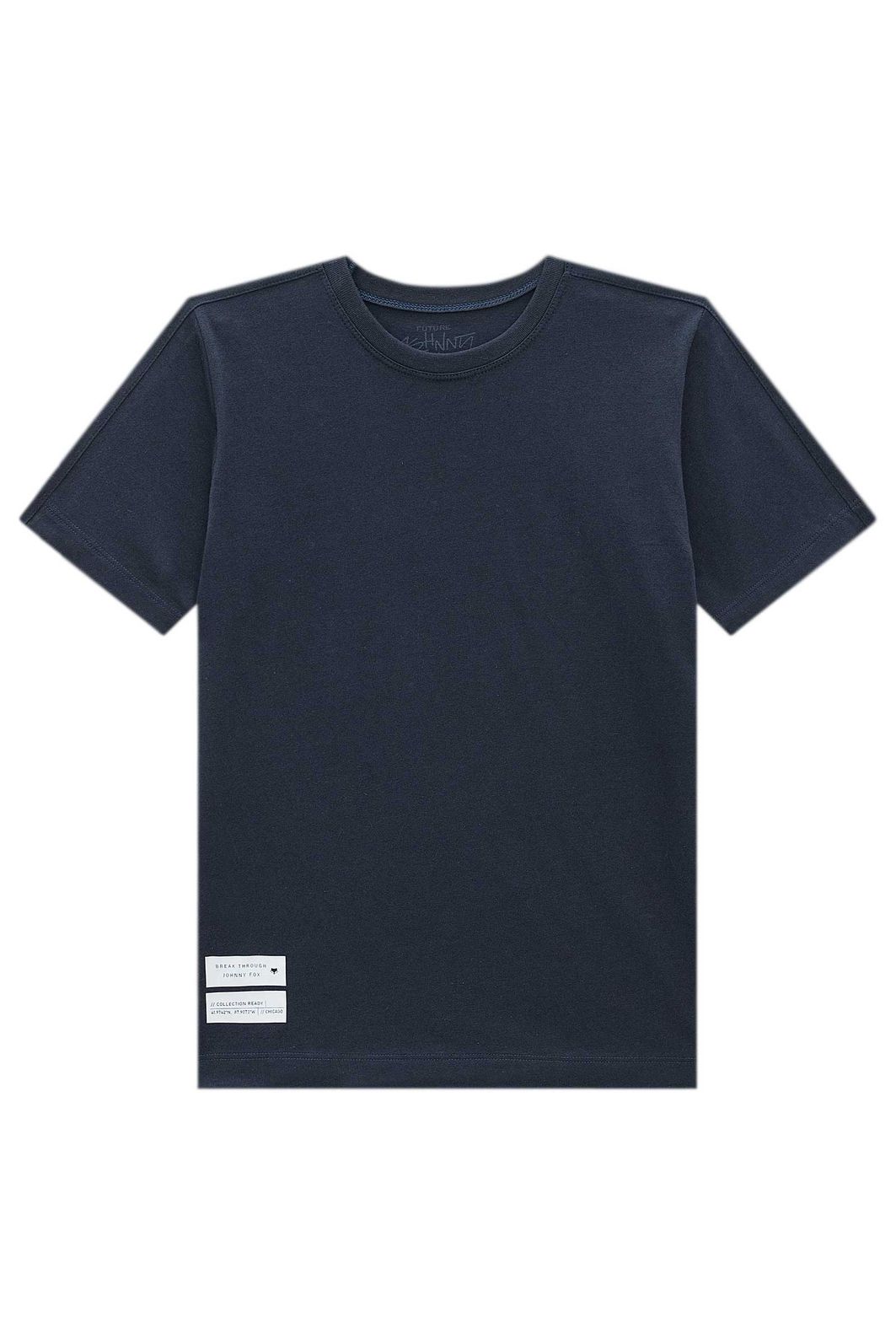Camiseta em meia malha 97810 Johnny Fox Teen Menino Camiseta em meia malha 97810 Johnny Fox Teen Menino