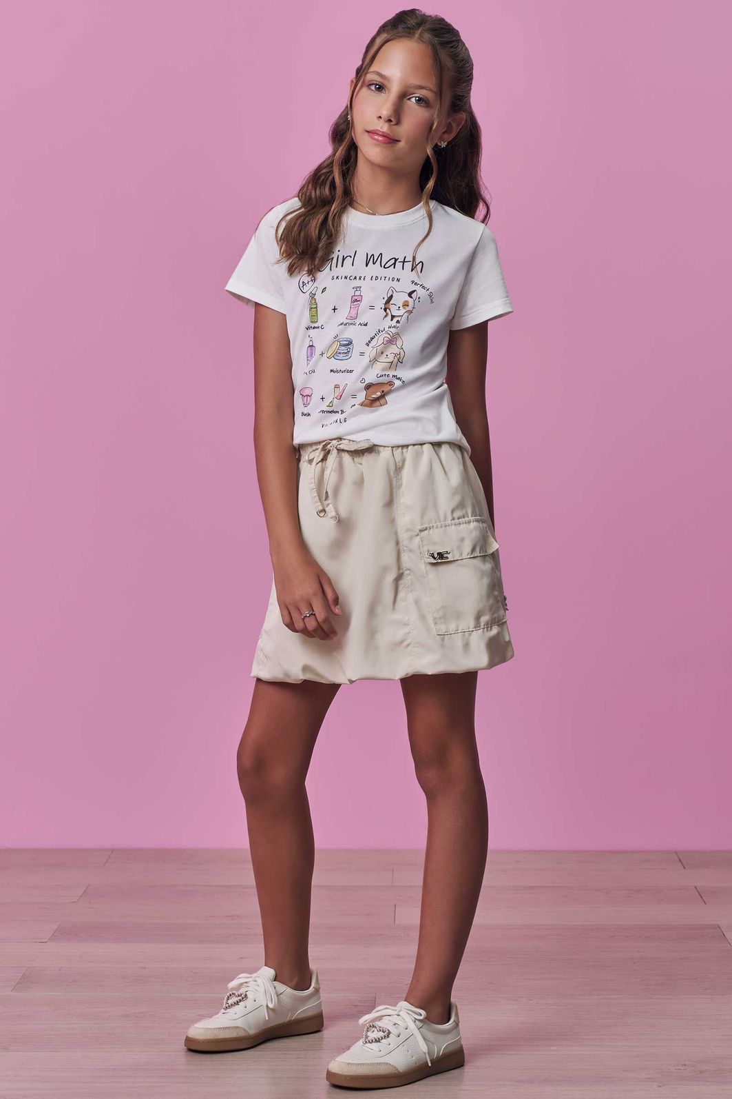 Blusa em meia malha 97931 Vic Teen Menina Blusa em meia malha 97931 Vic Teen Menina