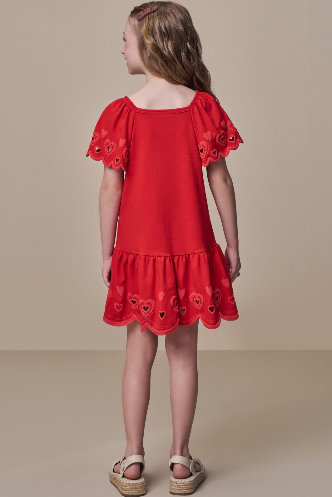 Vestido em cotton 15797 Kukiê Infantil Menina Vestido em cotton 15797 Kukiê Infantil Menina