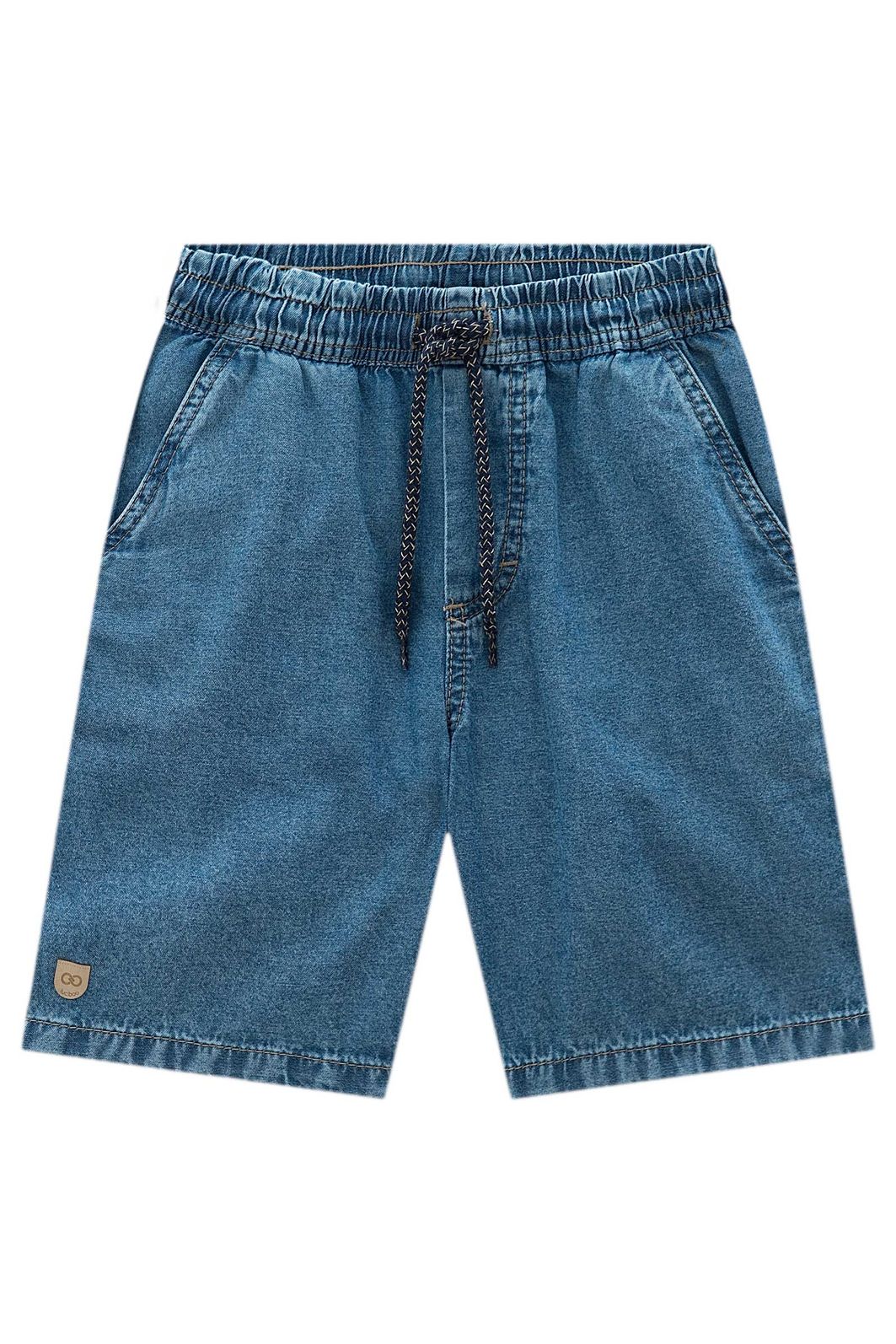 Bermuda em jeans teca 99333 LucBoo Infantil Menino Bermuda em jeans teca 99333 LucBoo Infantil Menino