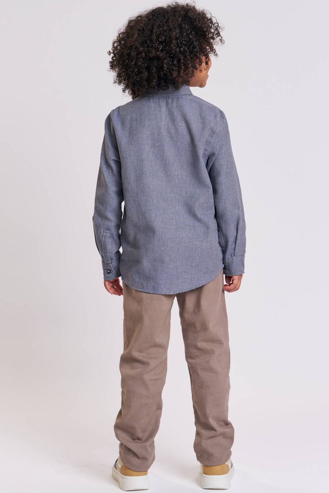 Camisa em tecido malibu 89480 LucBoo Infantil Menino Camisa em tecido malibu 89480 LucBoo Infantil Menino