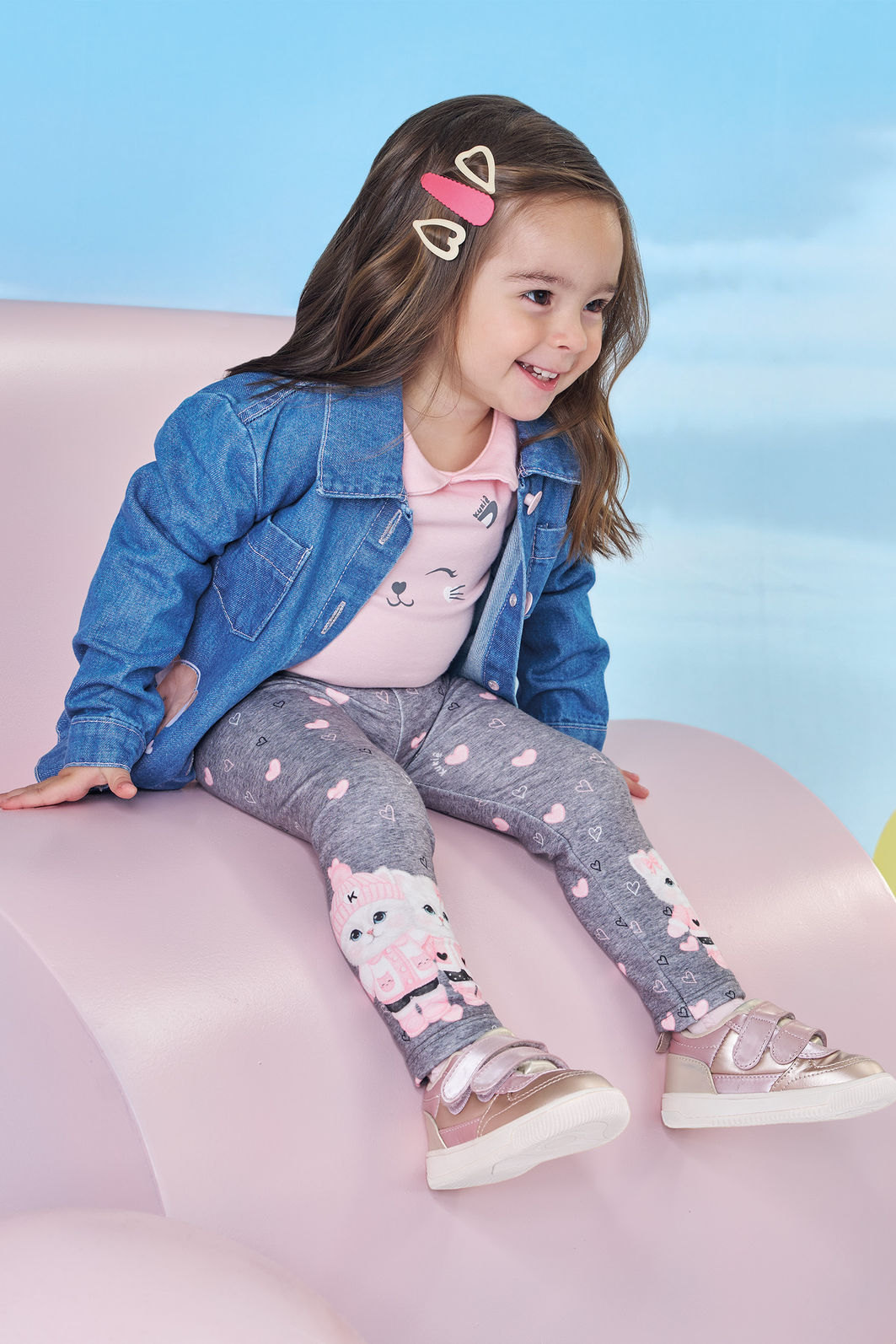 Body em cotton 90603 Kukiê Bebê Menina Body em cotton 90603 Kukiê Bebê Menina