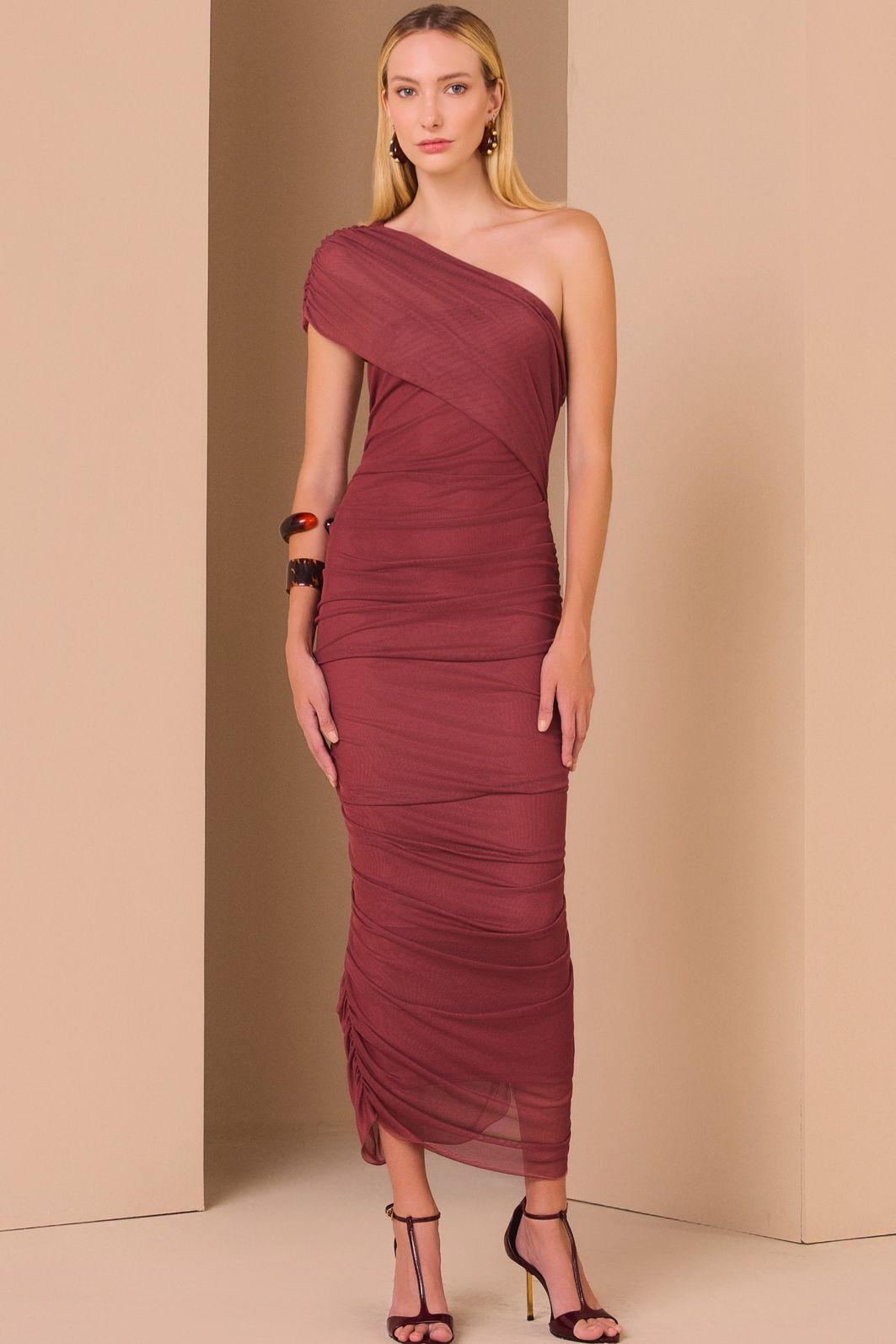 Vestido maxi midi em tule com elastano 99286 Linzzi Vestido maxi midi em tule com elastano 99286 Linzzi