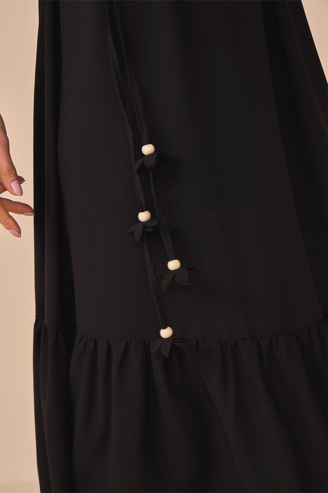 Vestido maxi midi em chiffon texturizado 95614 Linzzi Vestido maxi midi em chiffon texturizado 95614 Linzzi