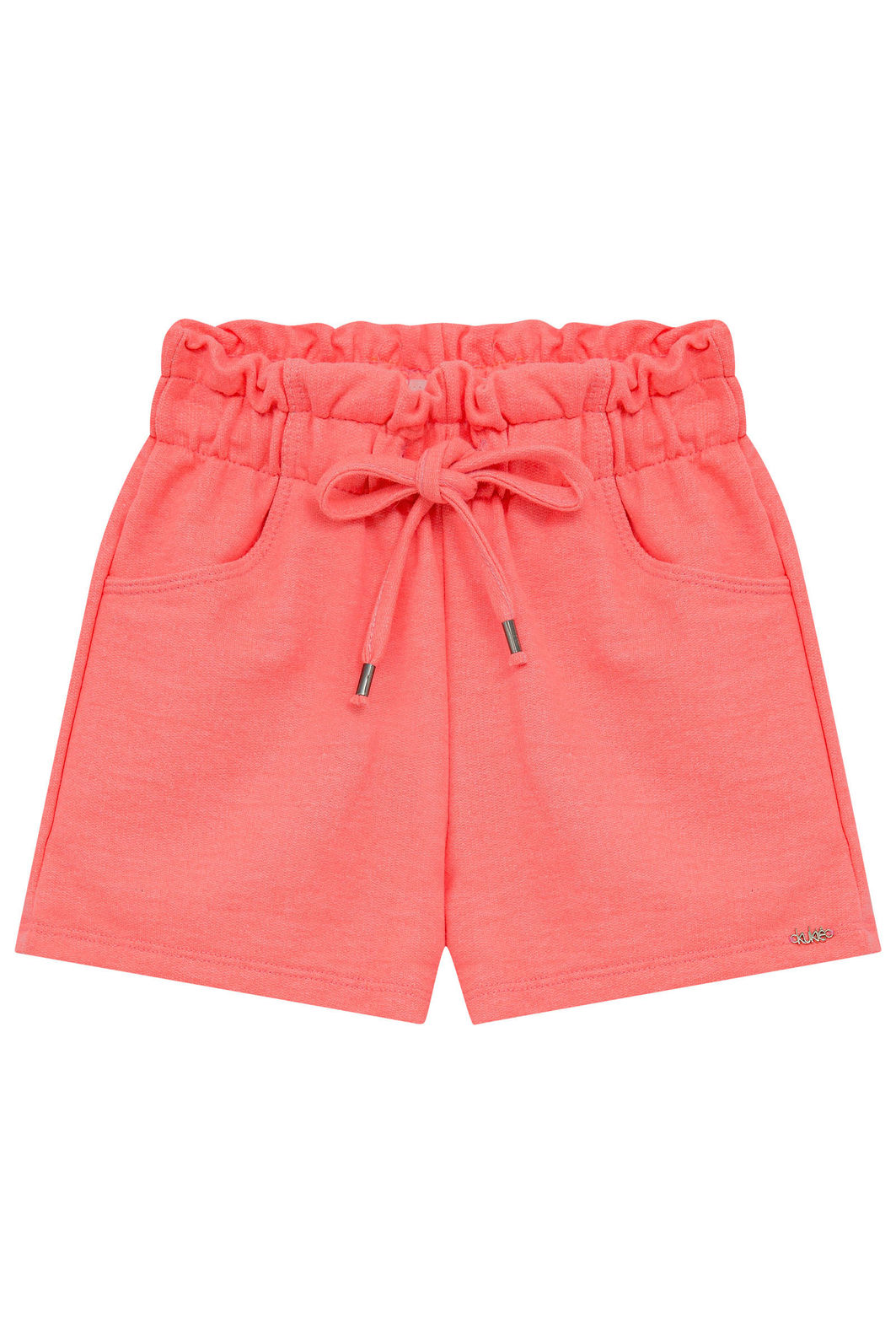Shorts em moletom sem pelúcia 94351 Kukiê Infantil Menina Shorts em moletom sem pelúcia 94351 Kukiê Infantil Menina