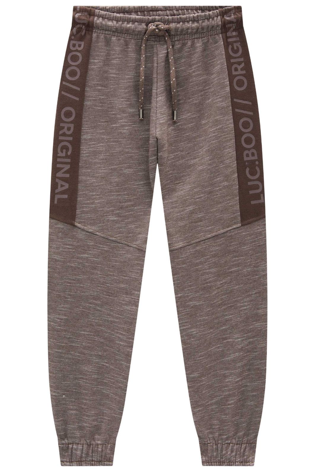 Calça jogger em mesclado bicolor 89727 LucBoo Infantil Menino Calça jogger em mesclado bicolor 89727 LucBoo Infantil Menino