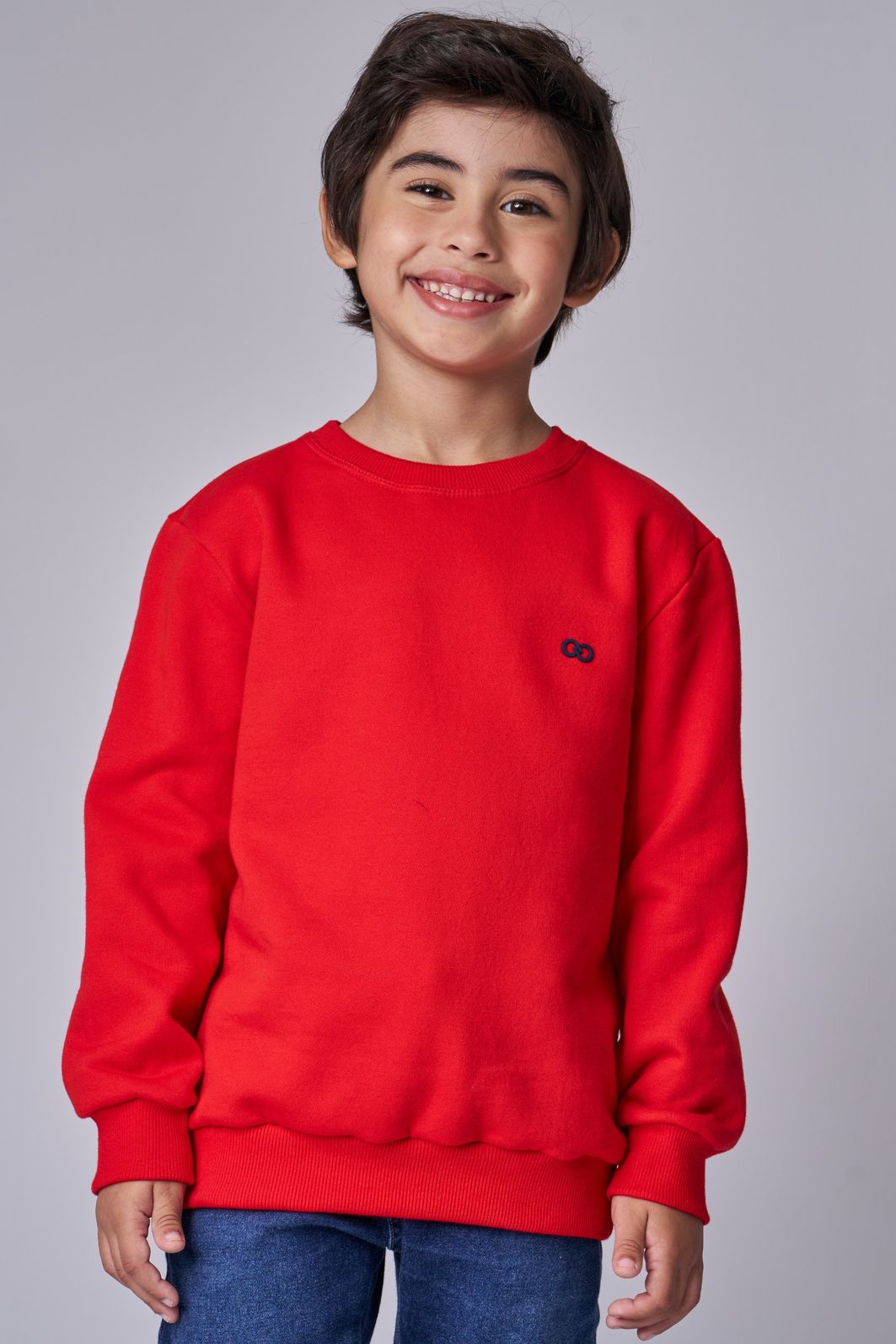 Blusão em moletom com pelúcia 92961 LucBoo Infantil Menino Blusão em moletom com pelúcia 92961 LucBoo Infantil Menino