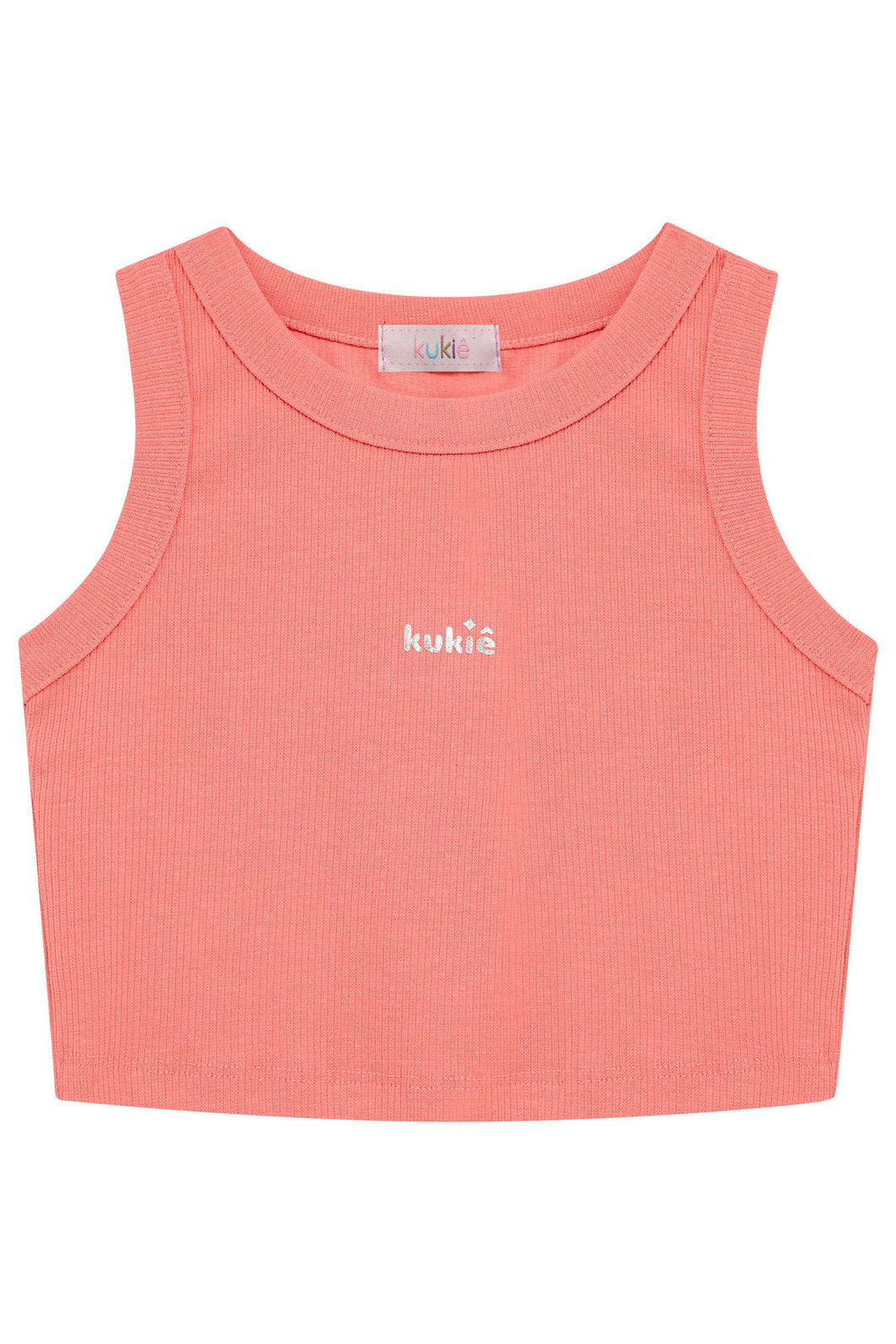 Blusa regata em canelado Liz 94342 Kukiê Infantil Menina Blusa regata em canelado Liz 94342 Kukiê Infantil Menina