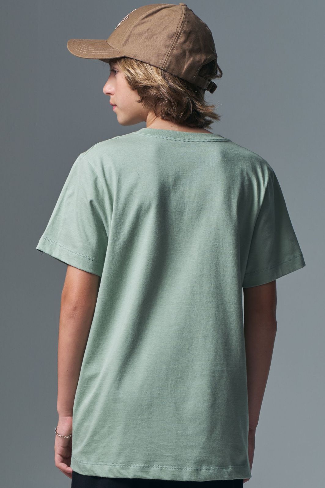 Camiseta em meia malha 96618 Johnny Fox Teen Menino Camiseta em meia malha 96618 Johnny Fox Teen Menino