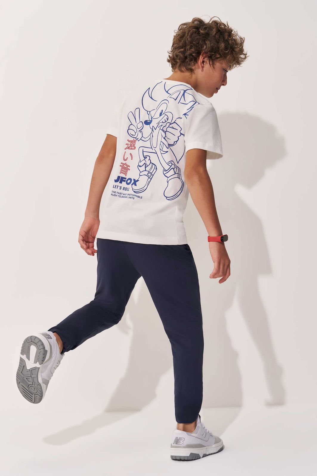 Camiseta em meia malha 97596 Johnny Fox Teen Menino Camiseta em meia malha 97596 Johnny Fox Teen Menino