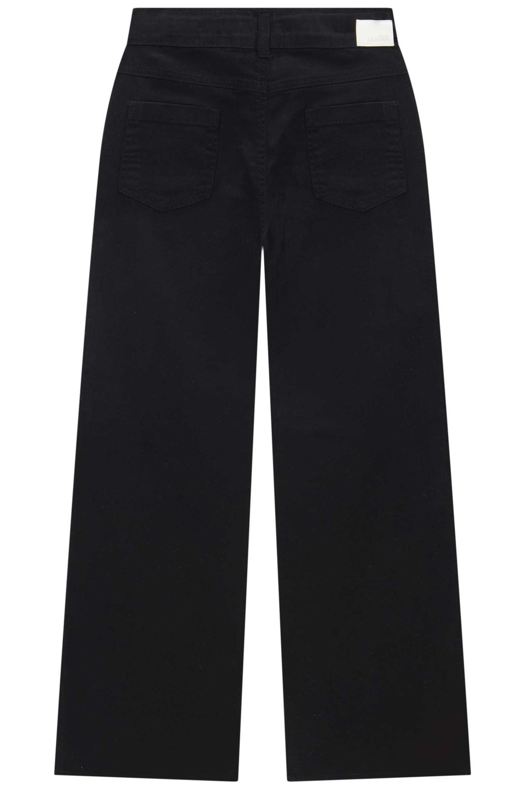 Calça wide leg em sarja com elastano 94409 Lilimoon Teen Menina Calça wide leg em sarja com elastano 94409 Lilimoon Teen Menina