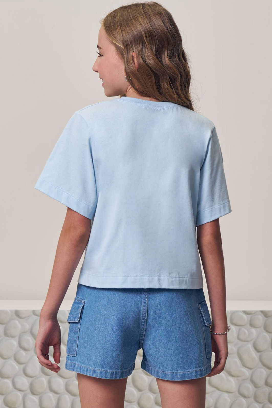 Blusa em meia malha 98025 Lilimoon Teen Menina Blusa em meia malha 98025 Lilimoon Teen Menina