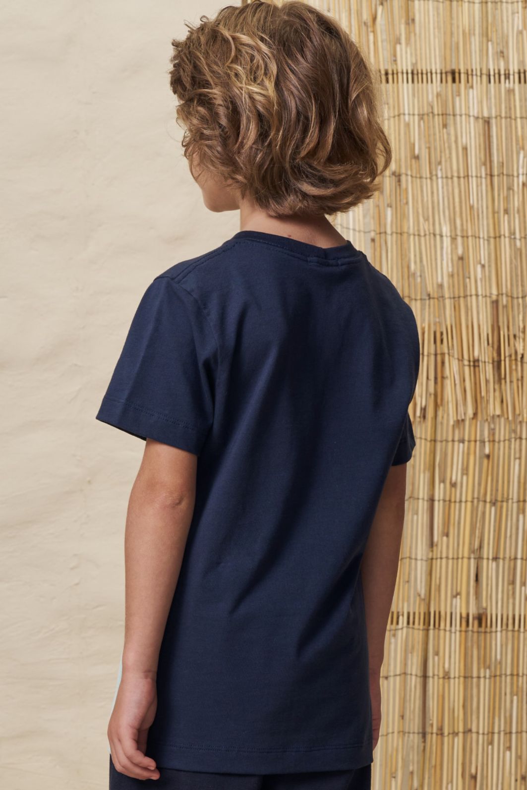 Camiseta em meia malha flamê 98757 LucBoo Infantil Menino Camiseta em meia malha flamê 98757 LucBoo Infantil Menino