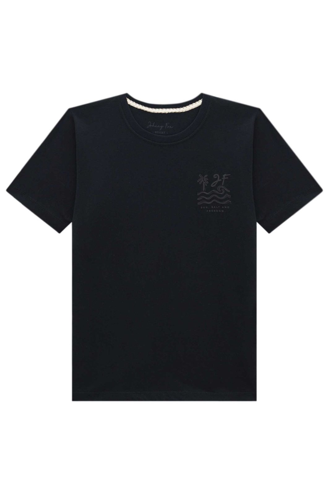 Camiseta em meia malha 96379 Johnny Fox Teen Menino Camiseta em meia malha 96379 Johnny Fox Teen Menino