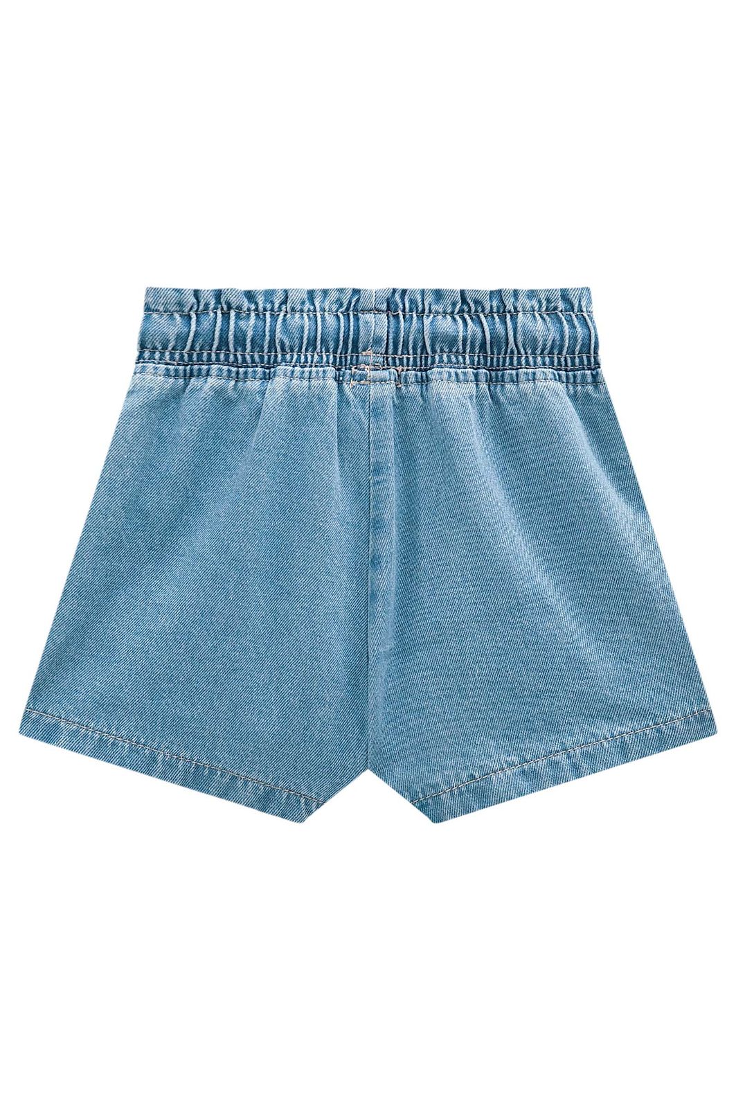 Shorts saia em jeans wishita 98342 Infanti Infantil Menina Shorts saia em jeans wishita 98342 Infanti Infantil Menina