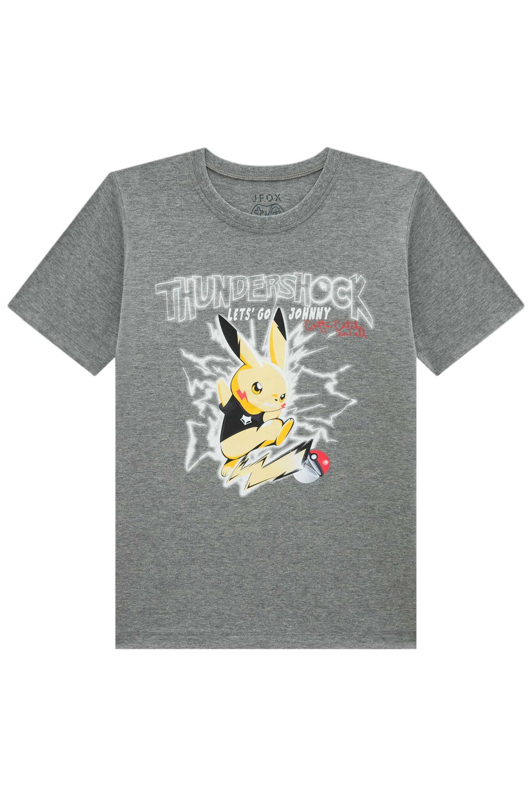 Camiseta em meia malha 94305 Johnny Fox Teen Menino Camiseta em meia malha 94305 Johnny Fox Teen Menino