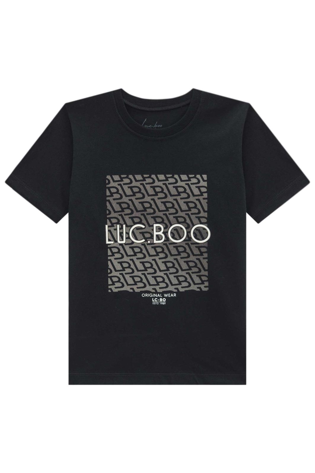 Camiseta em meia malha 96290 LucBoo Infantil Menino Camiseta em meia malha 96290 LucBoo Infantil Menino