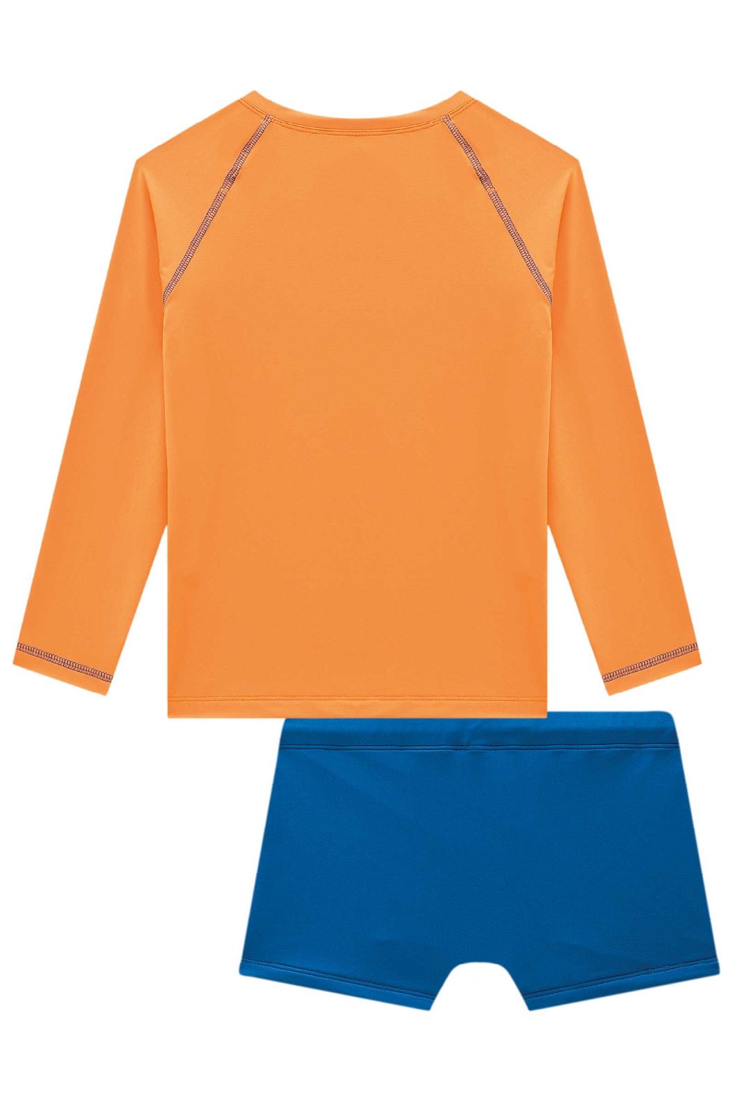 Conjunto de camiseta e sunga em malha uv dry com proteção UV50+ 99036 Johnny Fox Teen Menino Conjunto de camiseta e sunga em malha uv dry com proteção UV50+ 99036 Johnny Fox Teen Menino