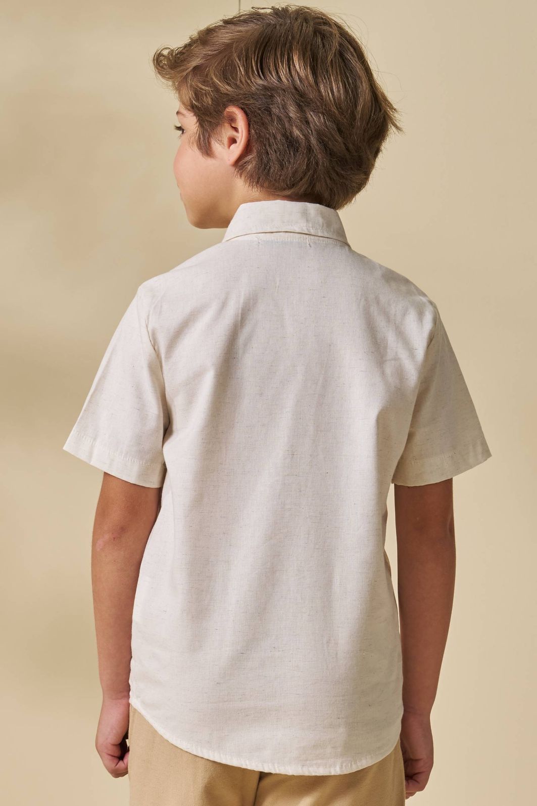 Camisa em linho deluxe 96535 LucBoo Infantil Menino Camisa em linho deluxe 96535 LucBoo Infantil Menino
