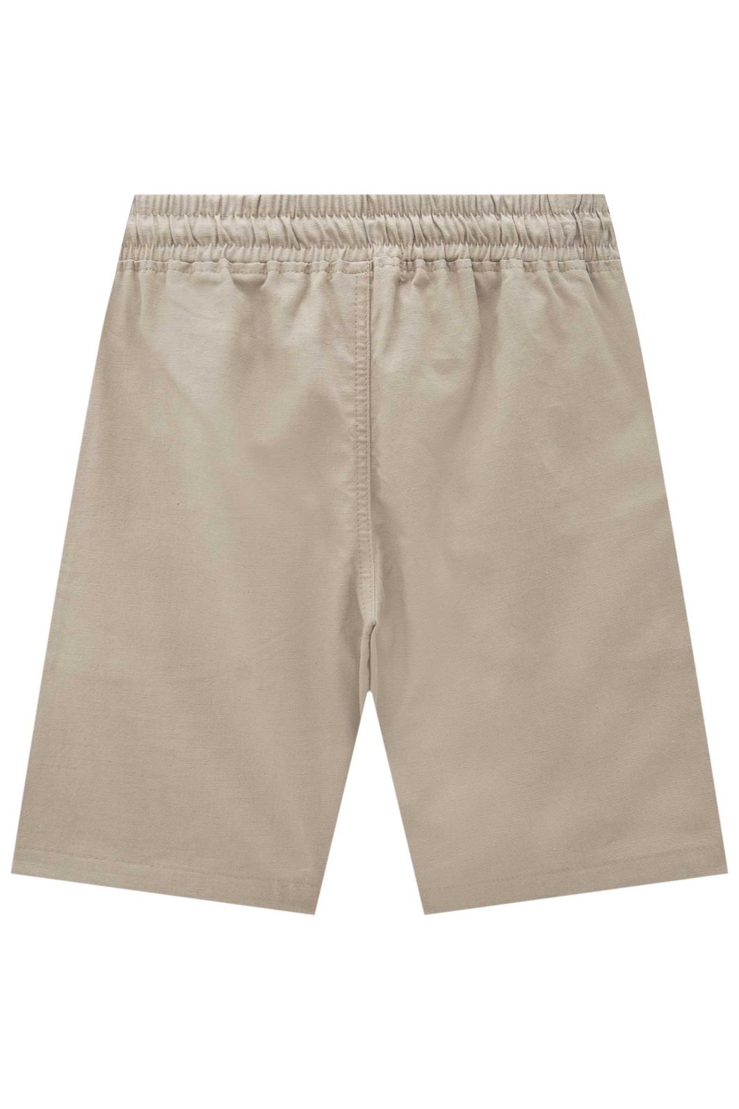 Bermuda em linho santorine com elastano 93374 Johnny Fox Teen Menino