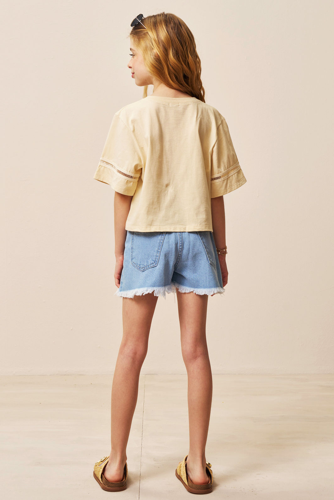 Blusa em meia malha 94378 Vic Teen Menina Blusa em meia malha 94378 Vic Teen Menina