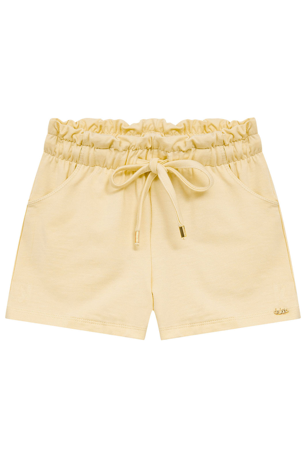 Shorts em moletom sem pelúcia 94350 Kukiê Infantil Menina Shorts em moletom sem pelúcia 94350 Kukiê Infantil Menina