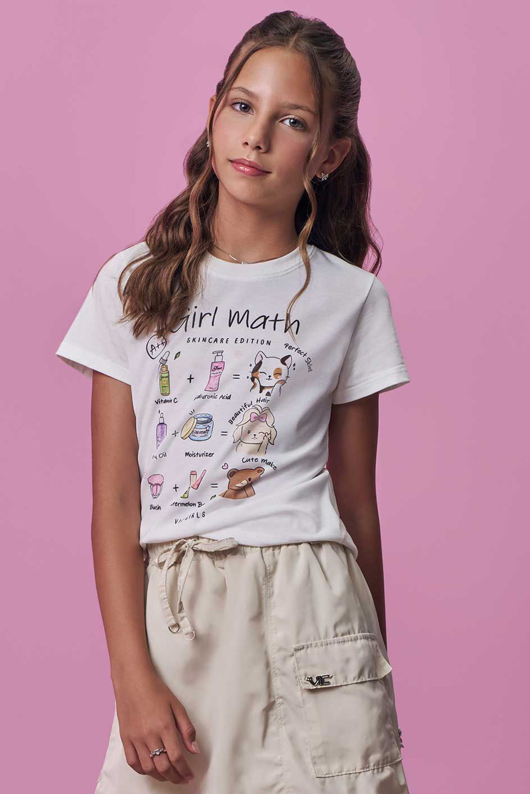 Blusa em meia malha 97931 Vic Teen Menina Blusa em meia malha 97931 Vic Teen Menina