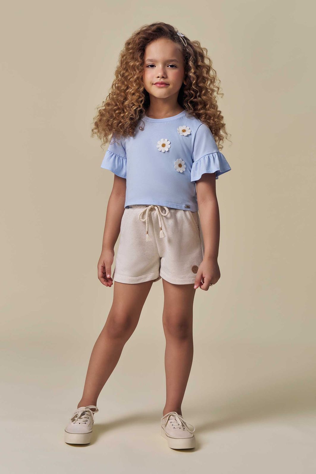 Blusa em meia malha 94490 Infanti Infantil Menina Blusa em meia malha 94490 Infanti Infantil Menina