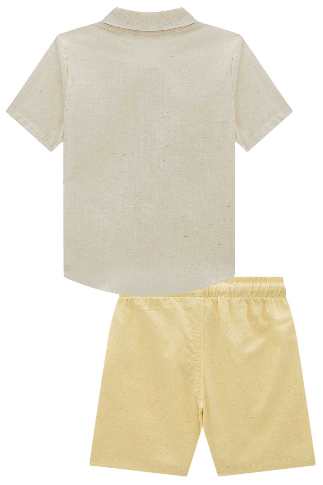 Conjunto de camisa em verano linho e bermuda em linho santorine com elastano 99370 Johnny Fox Teen Menino Conjunto de camisa em verano linho e bermuda em linho santorine com elastano 99370 Johnny Fox Teen Menino