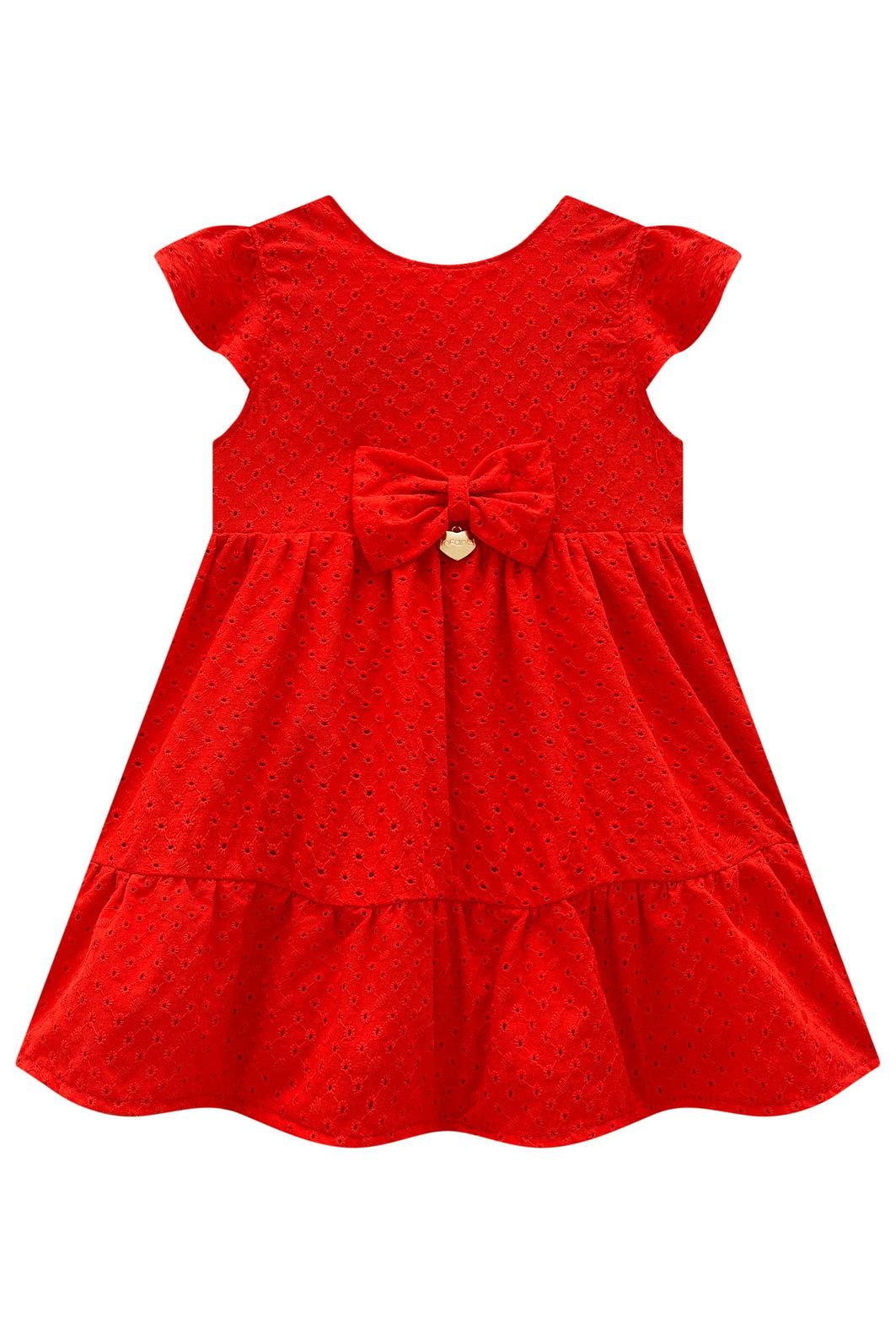Vestido em laise bordada 98579 Infanti Bebê Menina Vestido em laise bordada 98579 Infanti Bebê Menina