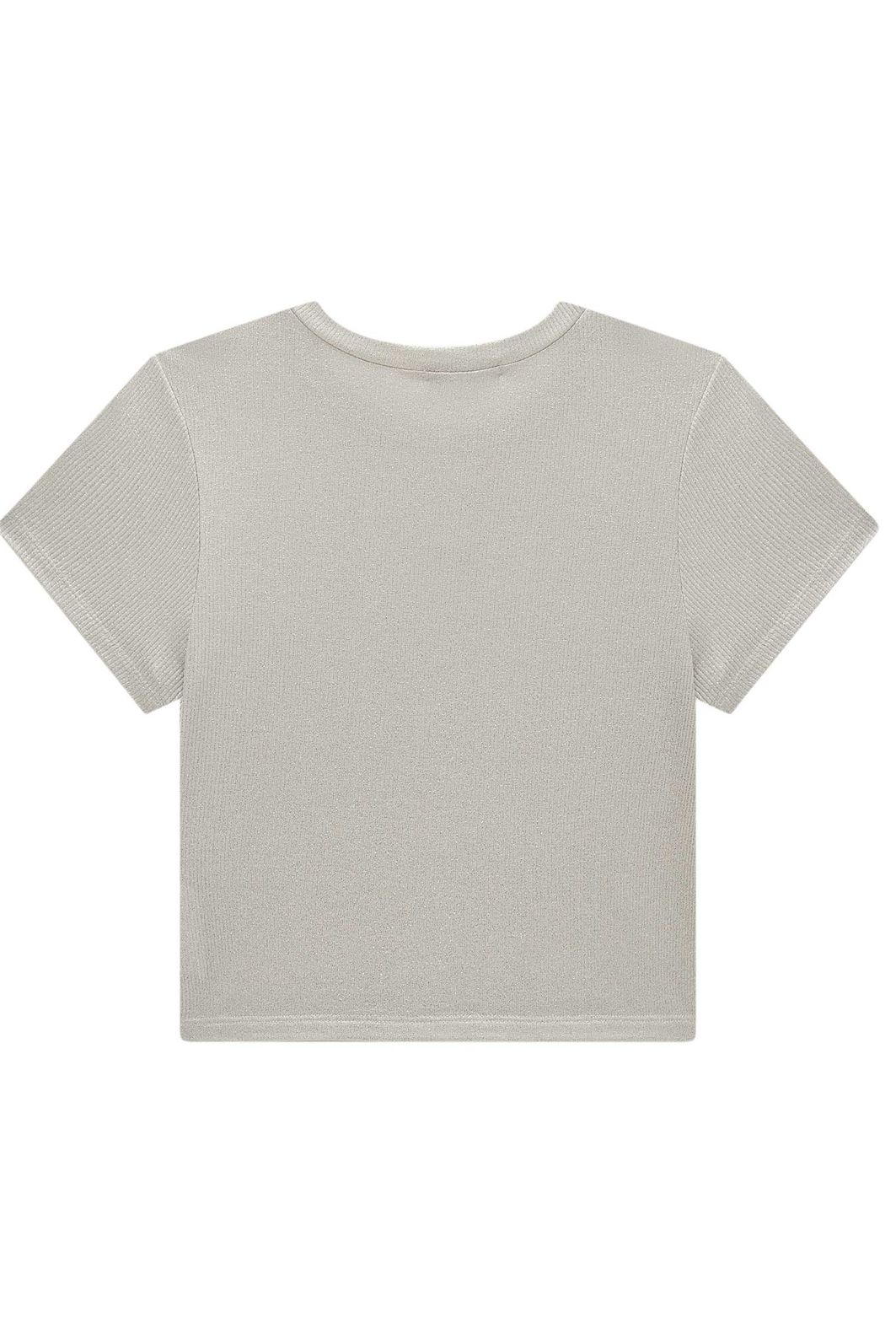 Blusa em malha foil 98491 Vic Teen Menina Blusa em malha foil 98491 Vic Teen Menina