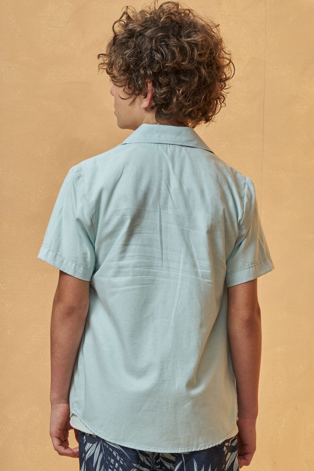 Camisa em linho deluxe 95114 Johnny Fox Teen Menino Camisa em linho deluxe 95114 Johnny Fox Teen Menino
