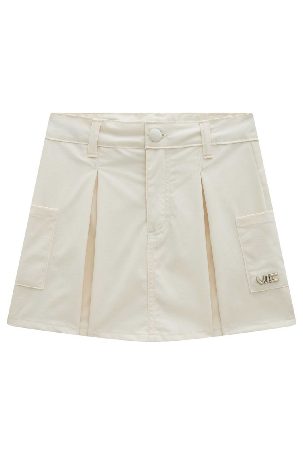 Saia em alfaiataria tecno cargo com shorts embutido 97957 Vic Teen Menina Saia em alfaiataria tecno cargo com shorts embutido 97957 Vic Teen Menina