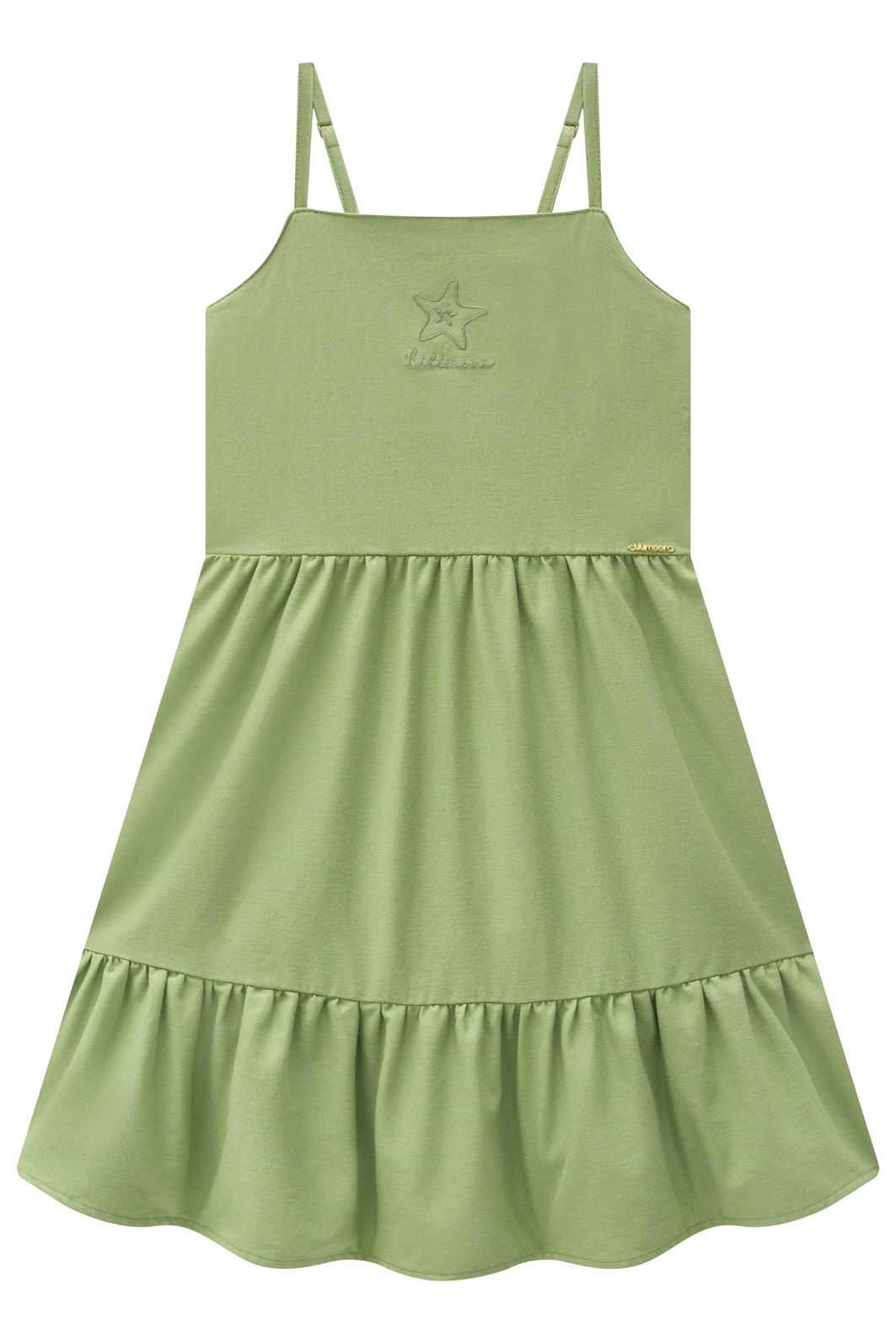 Vestido em linho santorini 99346 Lilimoon Teen Menina Vestido em linho santorini 99346 Lilimoon Teen Menina