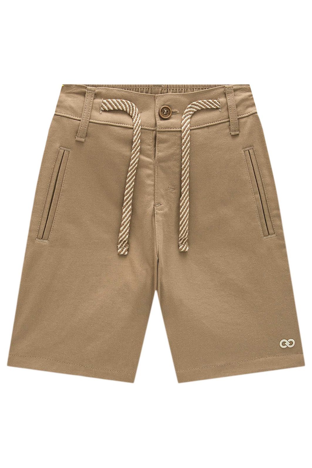 Bermuda em sarja girassol com elastano 98405 LucBoo Infantil Menino Bermuda em sarja girassol com elastano 98405 LucBoo Infantil Menino