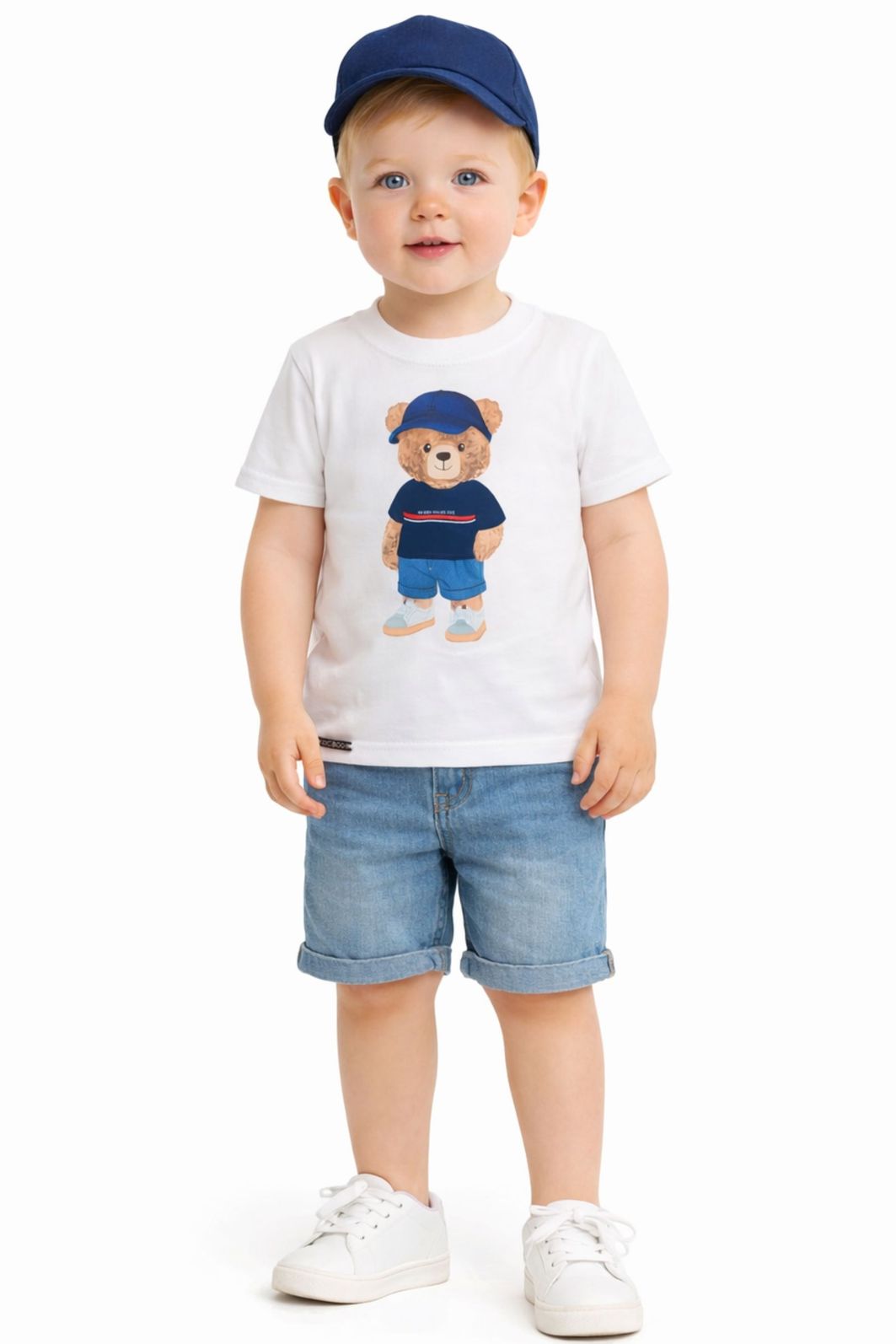 Camiseta em meia malha 95354 LucBoo Infantil Menino Camiseta em meia malha 95354 LucBoo Infantil Menino