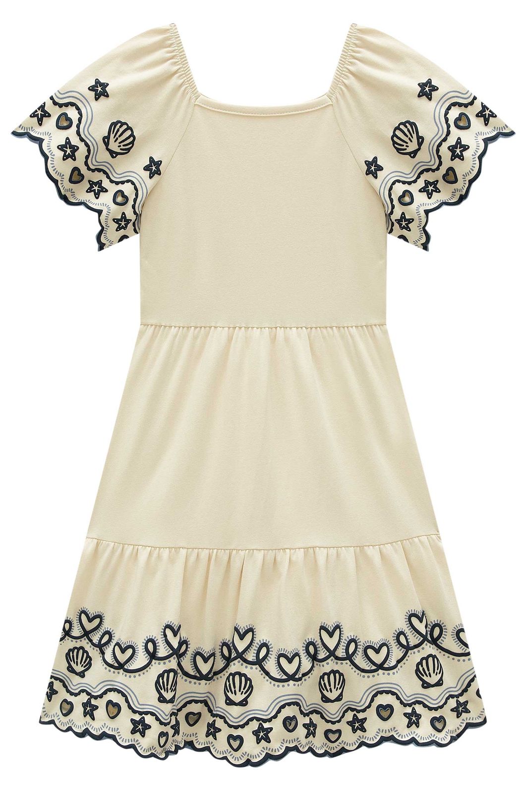 Vestido em cotton 21729 Infanti Infantil Menina Vestido em cotton 21729 Infanti Infantil Menina