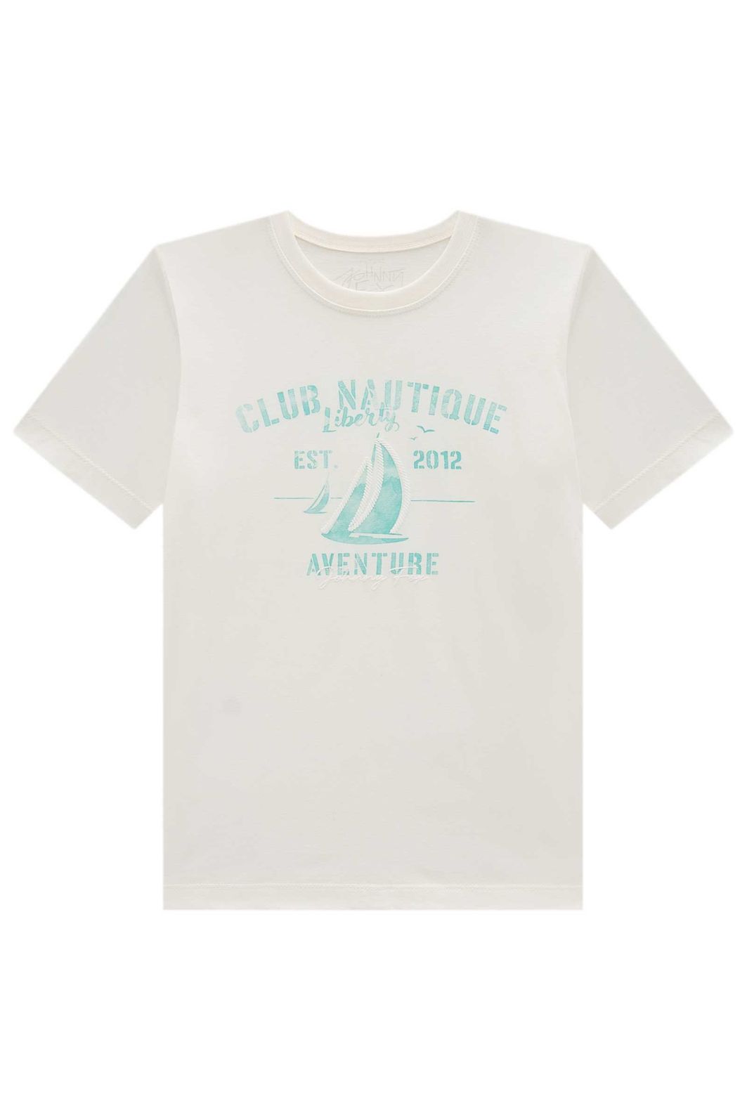 Camiseta em meia malha 93378 Johnny Fox Teen Menino Camiseta em meia malha 93378 Johnny Fox Teen Menino