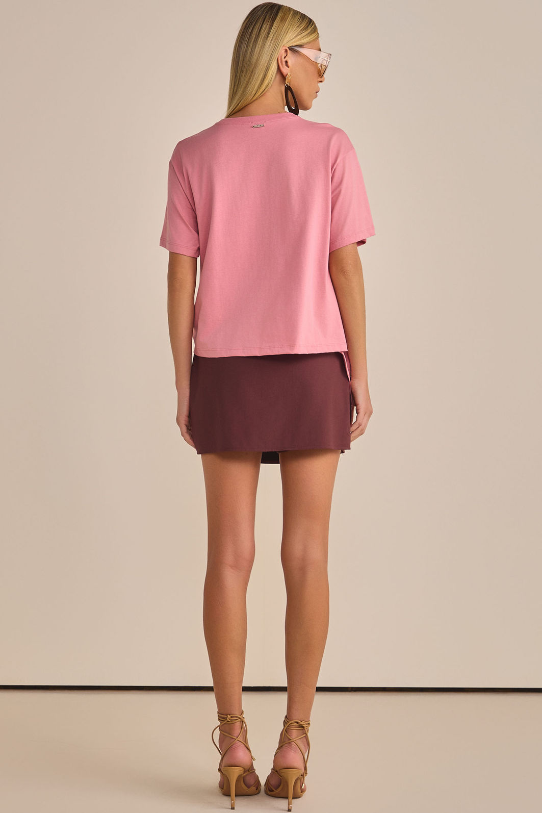 Shorts saia em tecido estilo alfaiataria 89088 Linzzi