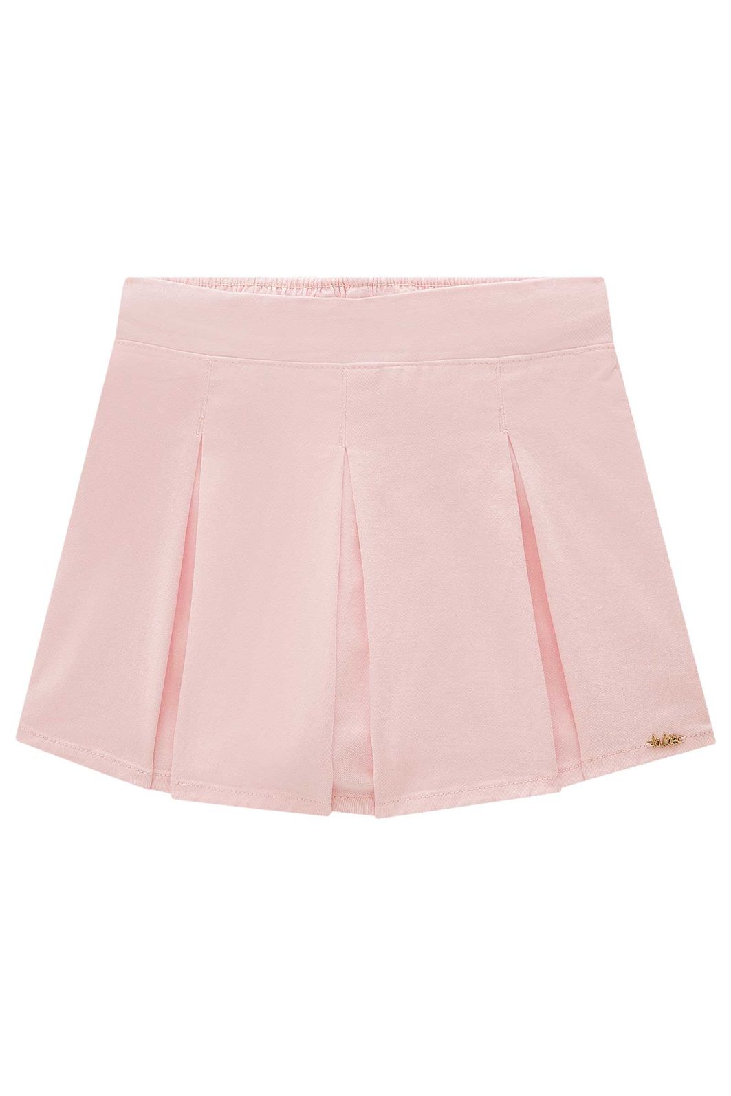 Short saia em sarja com elastano 98802 Kukiê Infantil Menina