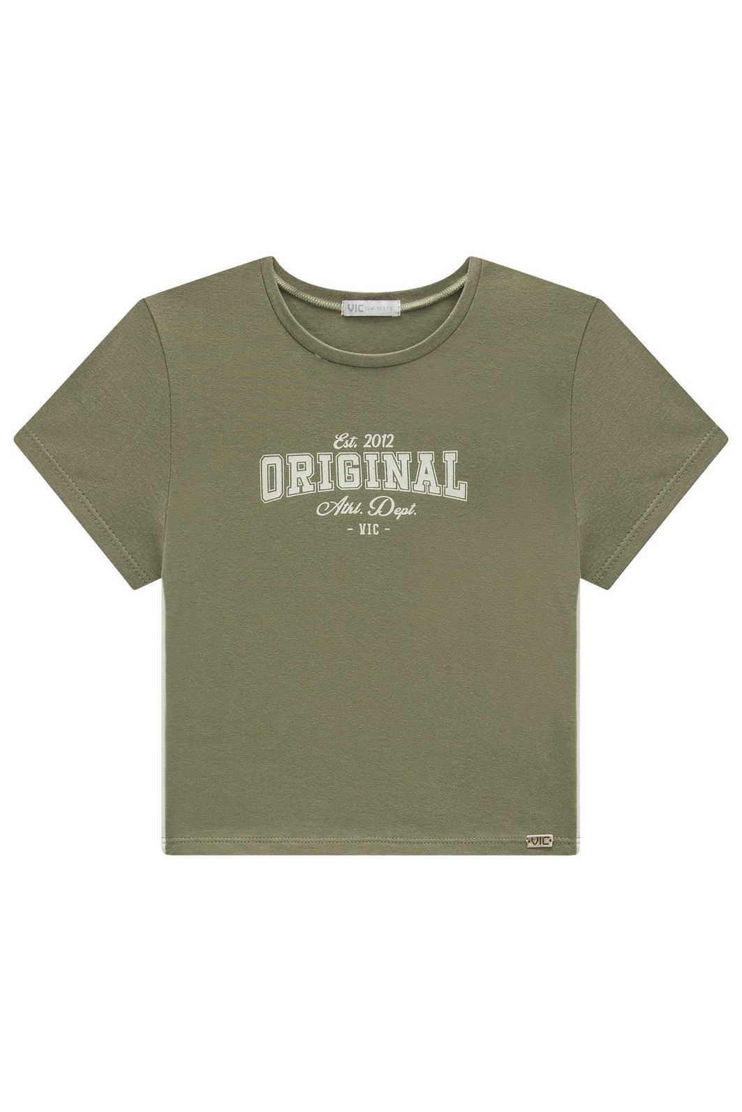 Blusa em cotton 97923 Vic Teen Menina Blusa em cotton 97923 Vic Teen Menina
