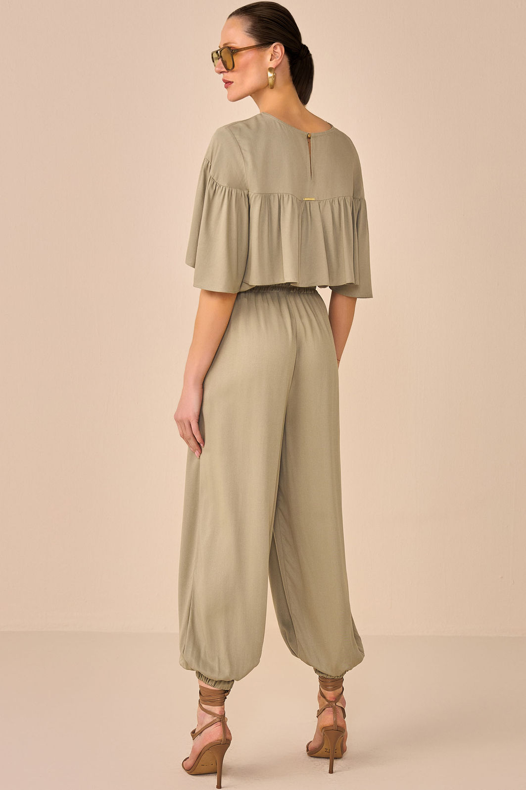 Calça oásis em blend de viscose 96198 Linzzi Calça oásis em blend de viscose 96198 Linzzi
