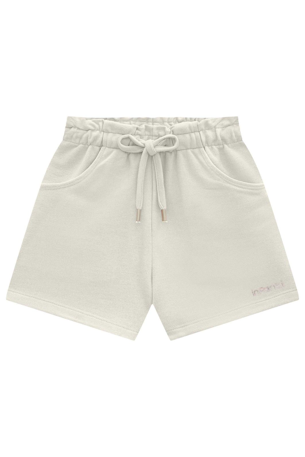 Shorts em moletom sem pelúcia 94376 Infanti Infantil Menina Shorts em moletom sem pelúcia 94376 Infanti Infantil Menina