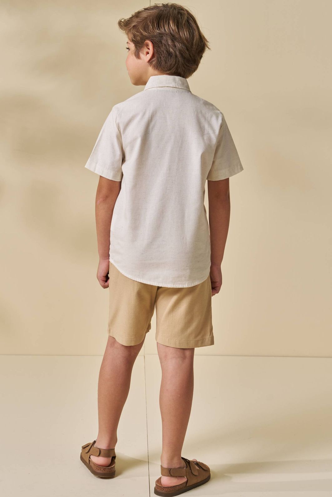 Camisa em linho deluxe 96535 LucBoo Infantil Menino Camisa em linho deluxe 96535 LucBoo Infantil Menino