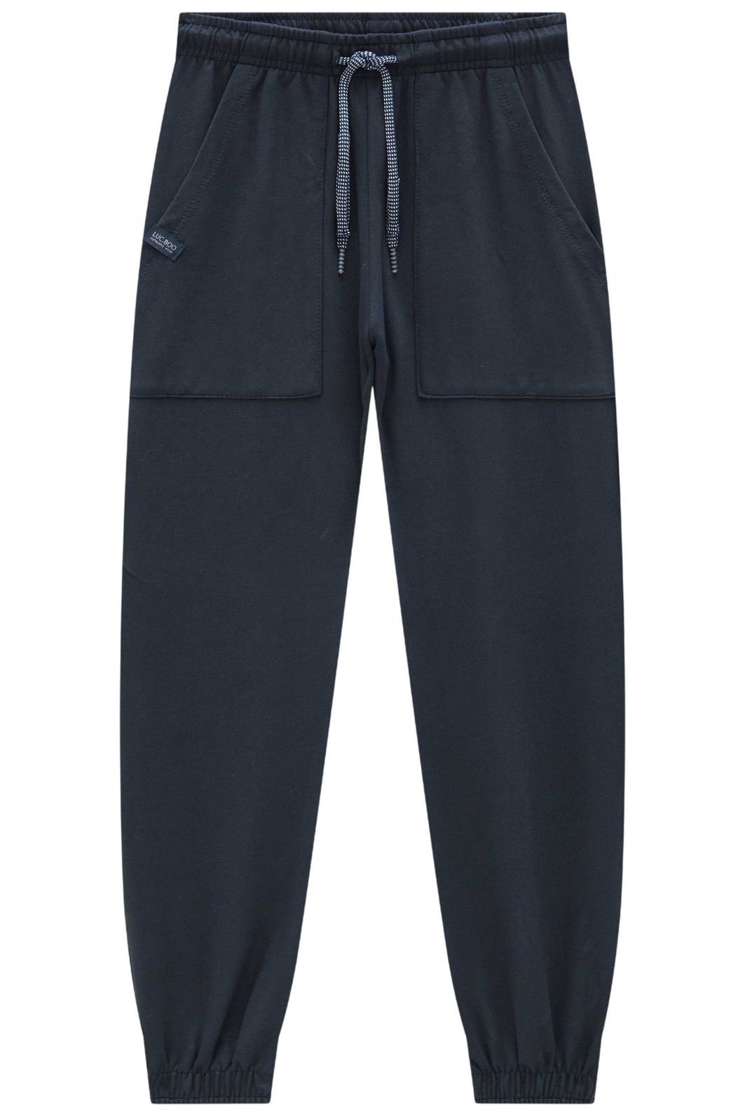 Calça jogger em molevisco com elastano 90715 LucBoo Infantil Menino Calça jogger em molevisco com elastano 90715 LucBoo Infantil Menino