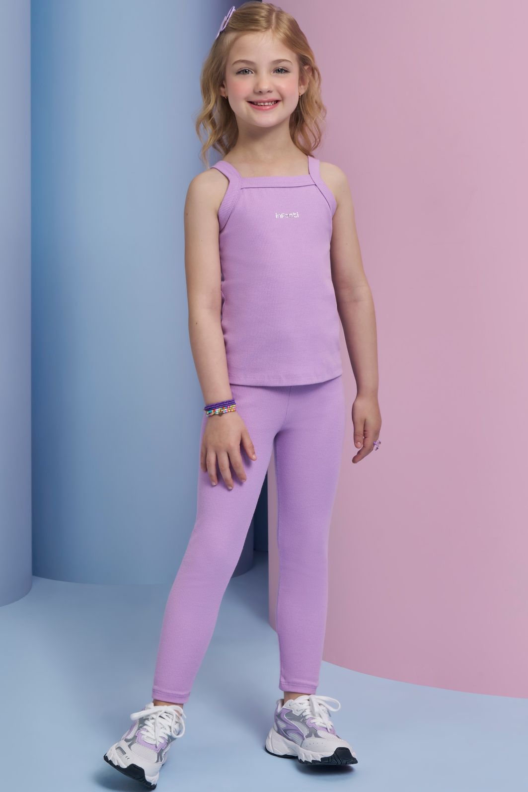 Calça legging em canelado liz 94372 Infanti Infantil Menina Calça legging em canelado liz 94372 Infanti Infantil Menina