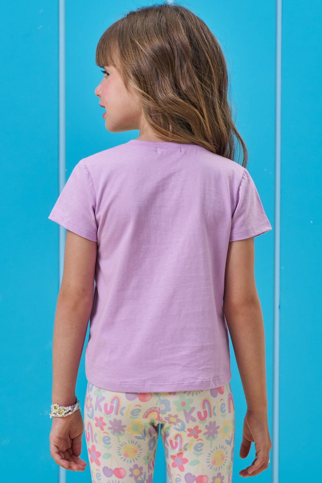 Blusa em meia malha 94345 Kukiê Infantil Menina Blusa em meia malha 94345 Kukiê Infantil Menina