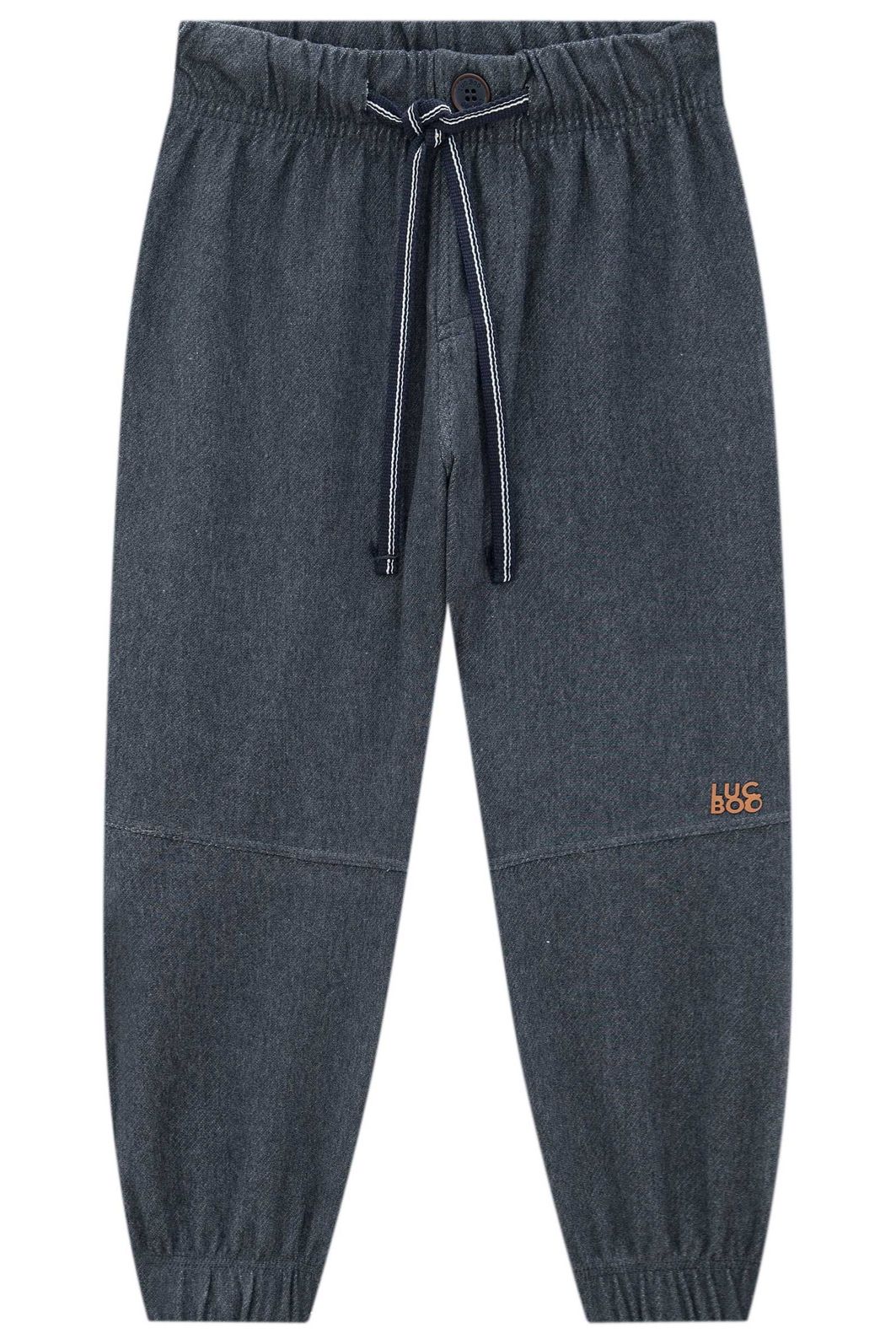 Calça jogger em cotton jeans com elastano 95400 LucBoo Infantil Menino Calça jogger em cotton jeans com elastano 95400 LucBoo Infantil Menino