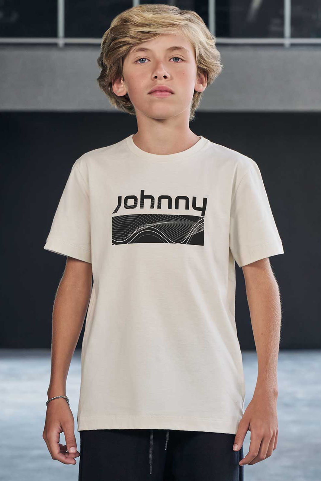 Camiseta em meia malha 97853 Johnny Fox Teen Menino Camiseta em meia malha 97853 Johnny Fox Teen Menino